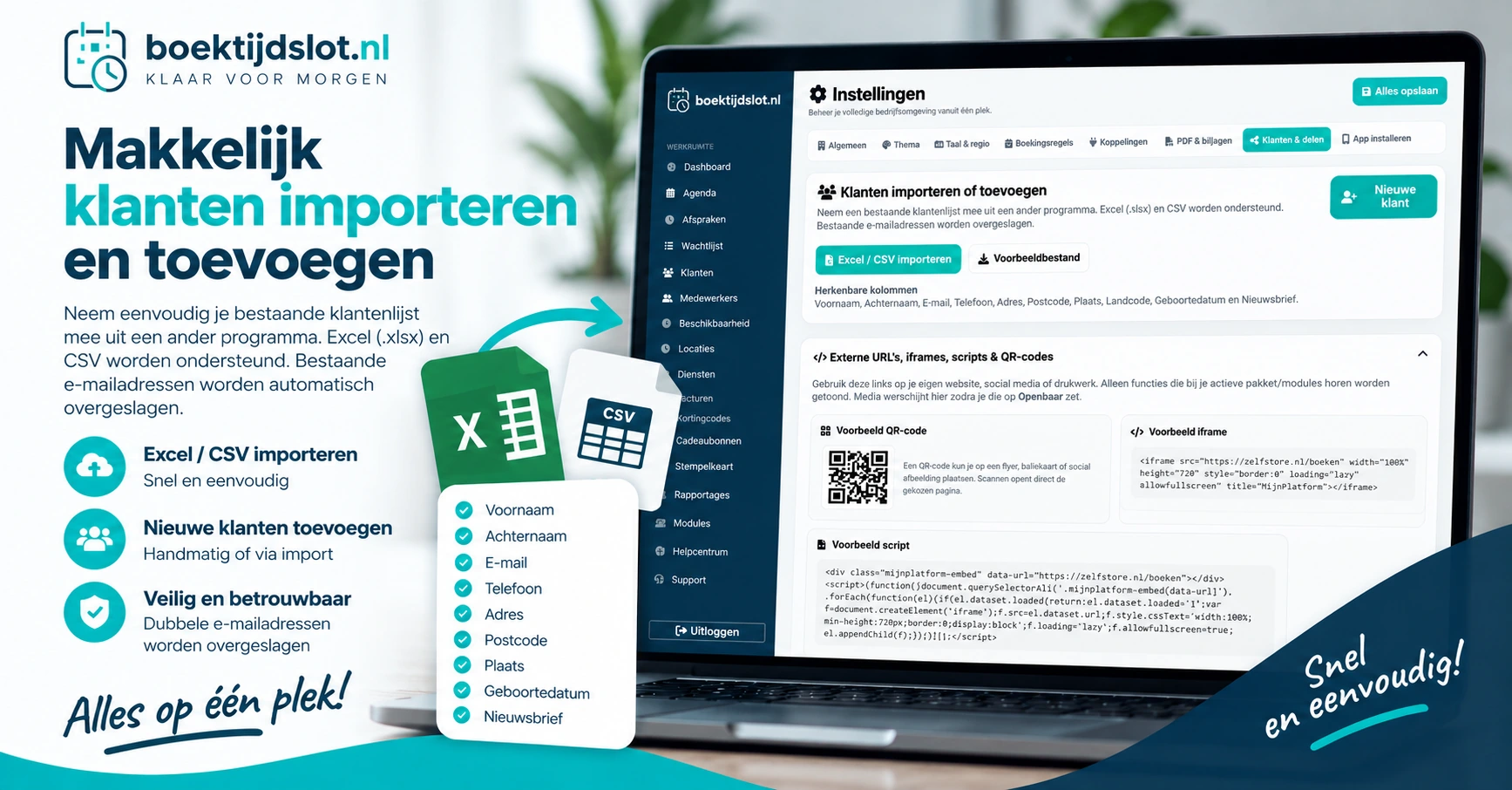 Overstappen naar Boektijdslot – Boektijdslot